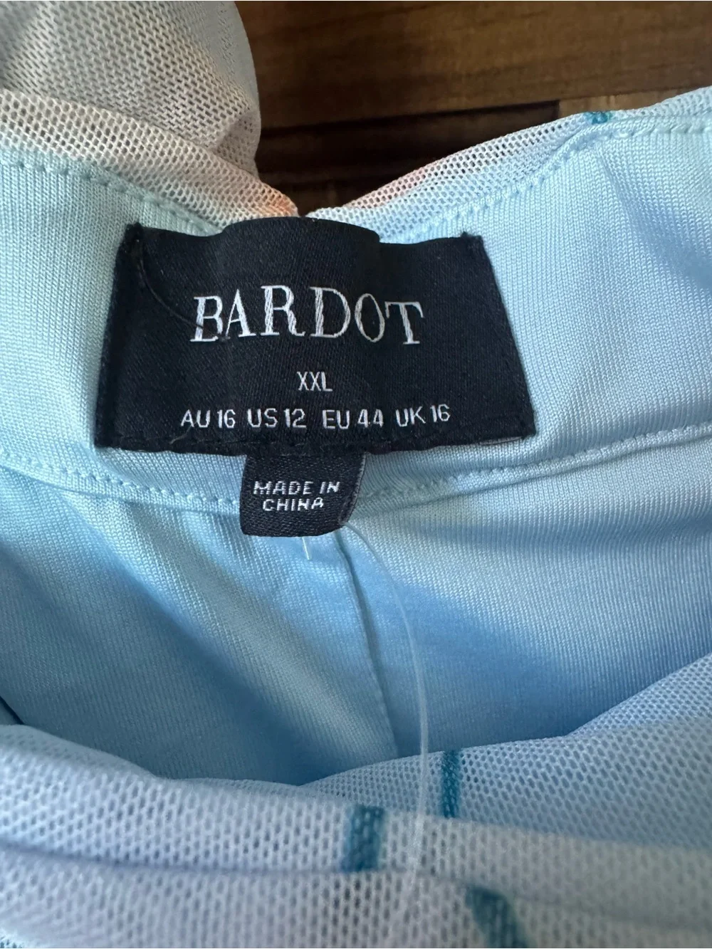Bardot Solana Drop Waist Strapless Maxi Dress Sz 12